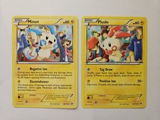 Pokemon Plusle & Minun 47/113 48/113 AA01 Legendary Treasures (2 cards) NM on eBay