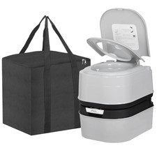 Hsm 6.4 Gallon Waste Tank Portable Toilet For Camping Rv Boating Fishing Indoor