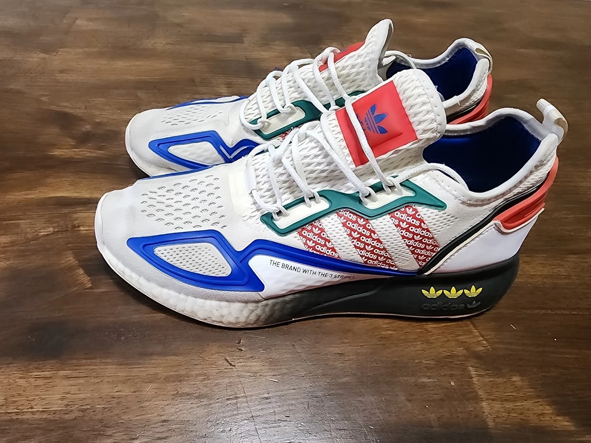 Adidas ZX 2K Boost Logo Print for sale | eBay