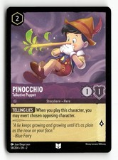 Pinocchio - Talkative Puppet Rise of the Floodborn 58/204 Lorcana LP Leon