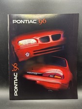 1996 Pontiac Full Line Sales Brochure 96 Firebird Grand Prix Grand Am