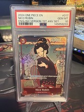 Nico Robin 1st Anniversary PSA 10 OP01-017 One Piece TCG (UK SELLER)