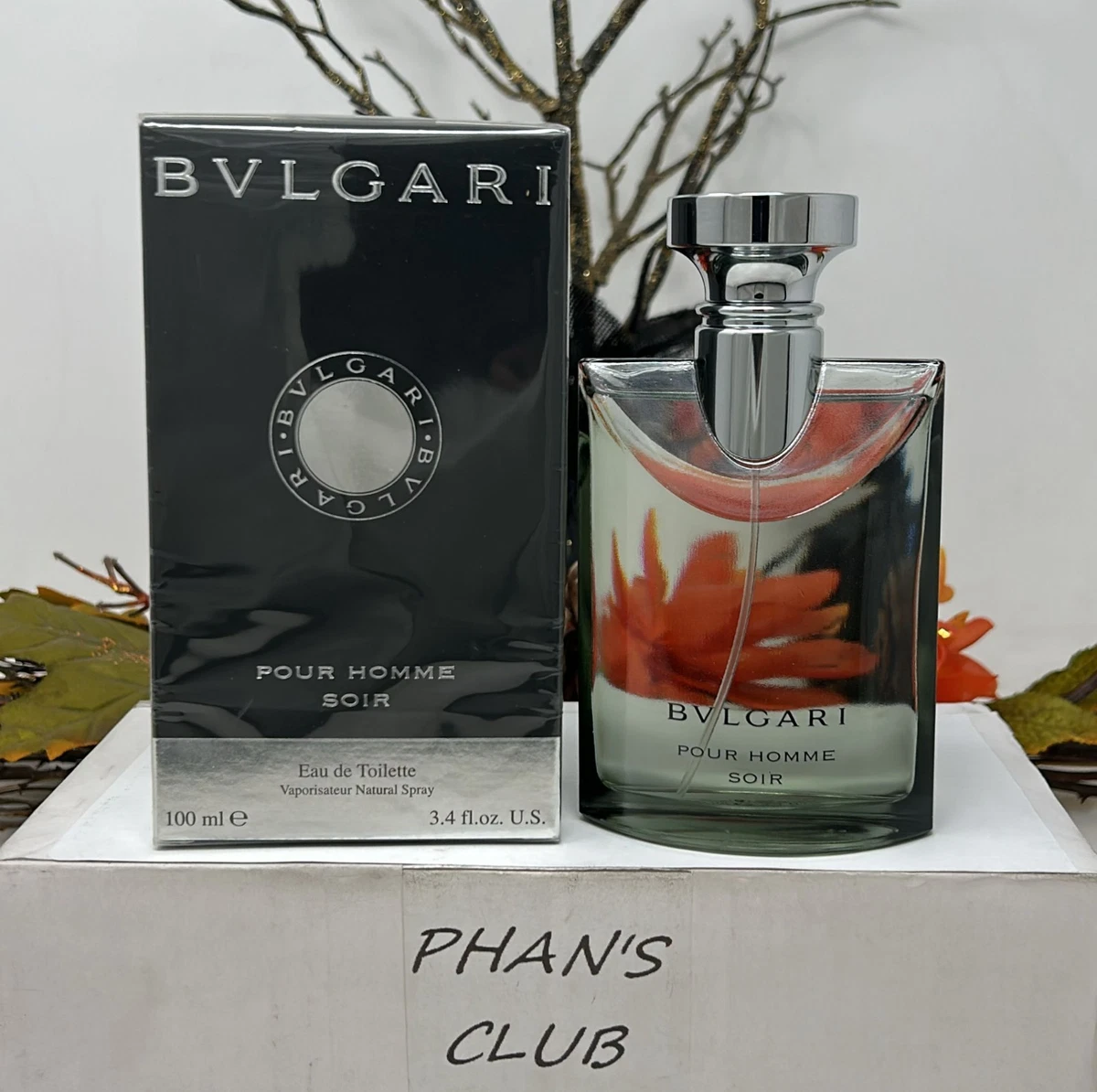 Bulgari Pour Homme soir 男士香水| eBay