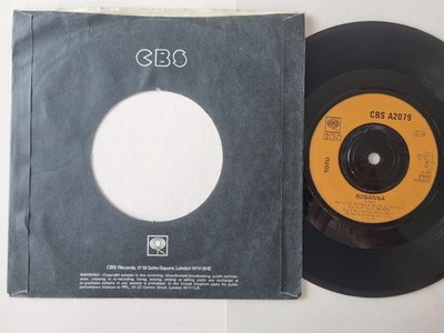 Toto - Rosanna 7'' Vinyl UK