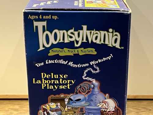 Vintage Toonsylvania Deluxe Laboratory Playset 1998 SEALED NOS VTG 90s Toys - Picture 11 of 21
