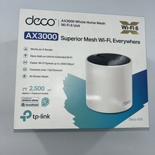 Deco X55 AX3000 WiFi 6 Mesh System - Ultimate Wi-Fi Coverage Up to 2500 Sq.Ft.