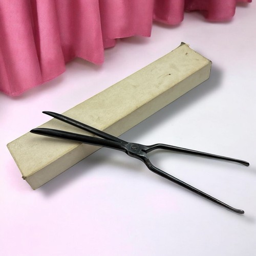 1920's Antique Regal Crown Flapper Wave Curling Iron Art Deco Primitive 1/2" - Picture 2 of 9