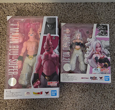S.H.Figuarts Majin Buu Super & Android No. 21 Dragon Ball Z Set Boxed
