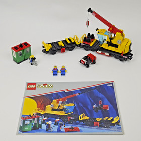LEGO 4552 - Cargo Crane 9V Railway Crane Wagon Selection - 100% / Original Packaging OBA - Excellent!