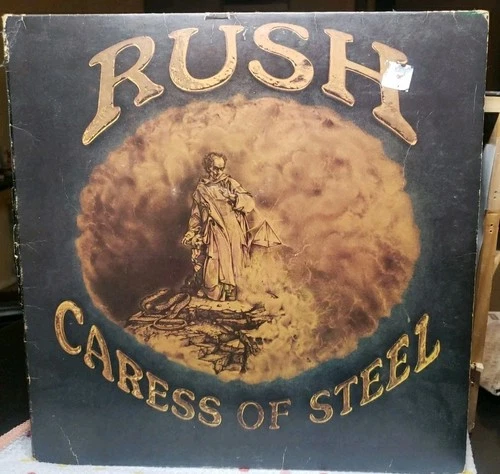 **Original Masterdisk Pressing** RUSH "Caress of Steel" 1974 Mercury LP