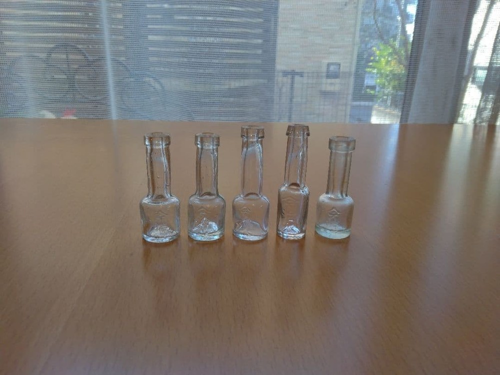 Pre-war retro bottles ☆ Set of 5 retro small bottles, Showa retro, antique,