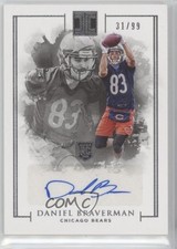 2016 Panini Impeccable Rookie Auto 31/99 Daniel Braverman #130 Auto 2v7