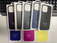 Original MagSafe Silicone Magnetic Case For iPhone 16 Pro Max 6.9'' 16 6.1''