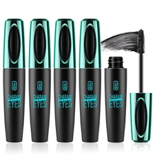 "SALE" 4D Silk Fibers Lashes Mascara,Waterproof Smudge-proof Exquisitely Full,