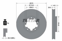Textar Bremsscheibe 92324003