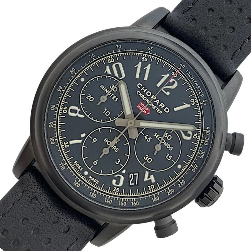 Chopard — Chopard 2020 1000 168589-3028 42mm SS Black Dial Automatic Watch 2022 #OKW1477