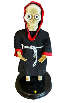 #ad #ad Gemmy Halloween Losing My Head Skeleton Singing Grim Reaper : Pre owned Works $49.99