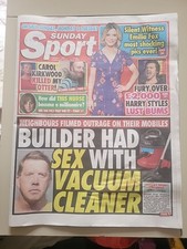 Sunday Sport Newspaper