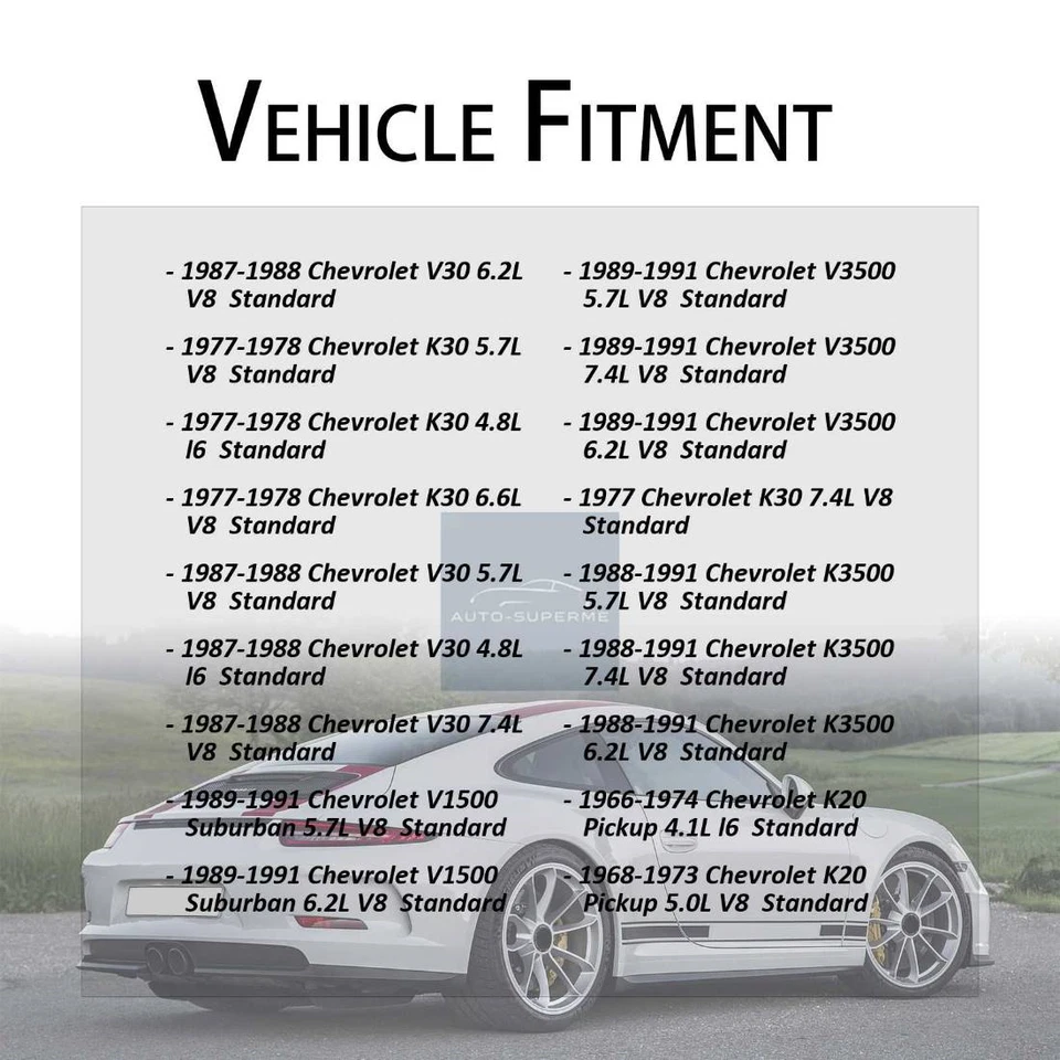 U-Joints Front Shaft All Joints For Jeep J-4500 5.9L 1971-1973 - Image 2 of 4
