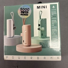 Mini Power Bank Phone Charger 5000mAh USB-C