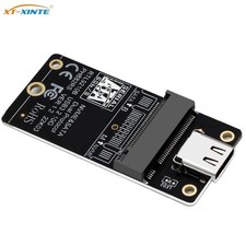 M2 to USB 3.1 TYPE C Adapter for NVME SSD M.2 SATA SSD to USB C Riser Board Gen2
