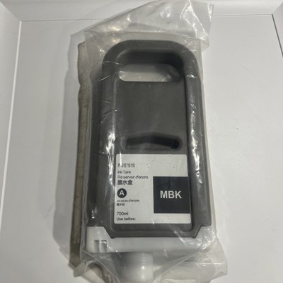 Compatible PFI-710MBK MATTE BLACK   Ink Tank 700ML