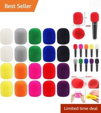 Soft Foam Microphone Covers, 20 Pack - Perfect for KTV and Stage Performances