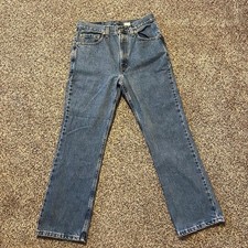 Vintage Deadstock Levis 517 Bootcut Jeans Mens 34x30 Made in USA, Blue 90s
