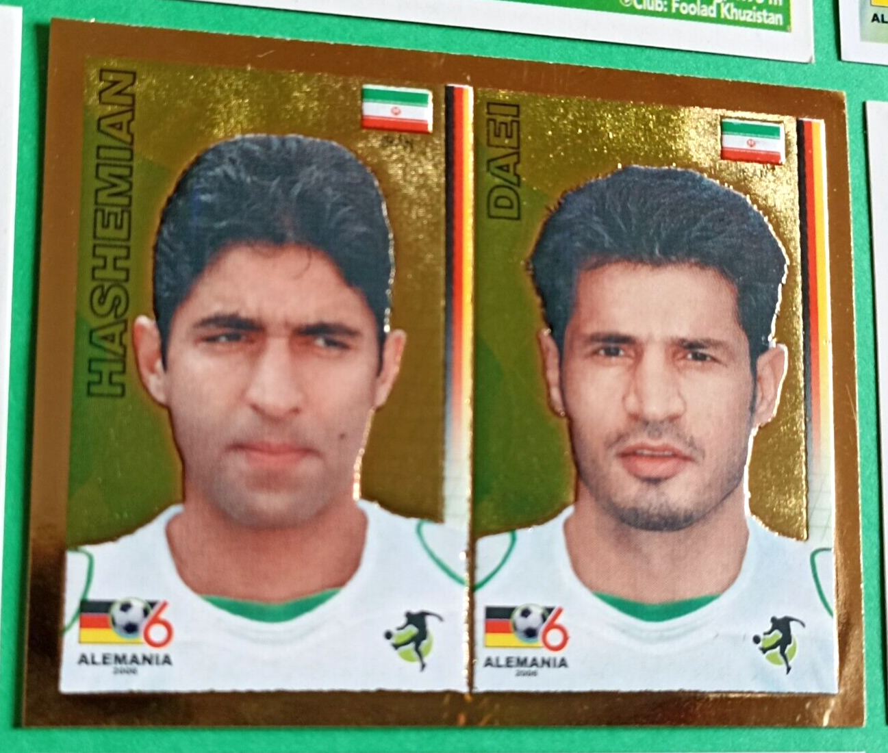 2006 Navarrete Germany World Cup FIFA VARIANT - E15 IRAN SOCCER TEAM Full