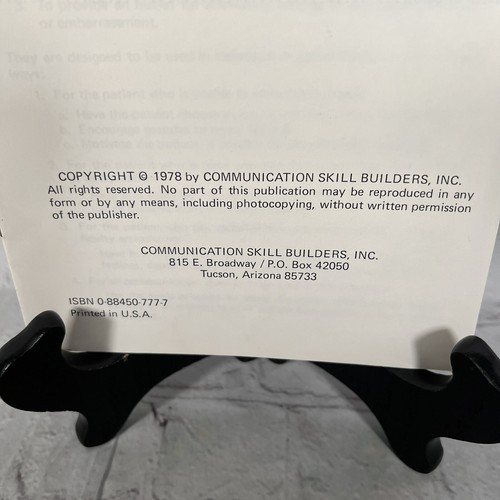 1987 Picture Communication Skill Builders de Phoebe Schlanger - Imagen 7 de 7