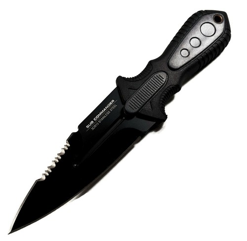 Combat Commander Small Discrete Quick Release Boot/Neck knife w/Sheath - Picture 3 of 5