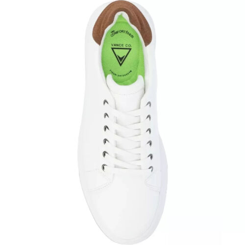 Vince co Men's Robby Casual Sneakers White Size 12 New In Box - Picture 3 of 6