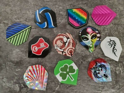  Dart-Flights  30 Stück (10 Sätze)
