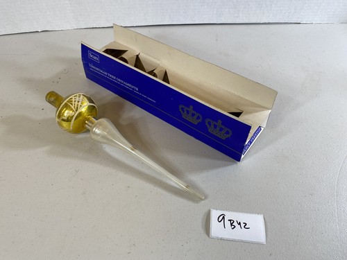 Christbaumspitze Ornament Sears 93542 Shiny Brite Box Quecksilber Glas 9B42 - Bild 2 von 10