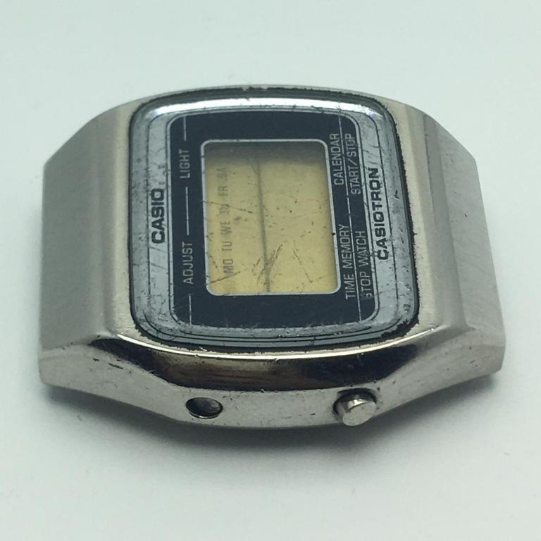Casio S-17 Casiotron Digital Vintage Men's Watch For Parts | eBay
