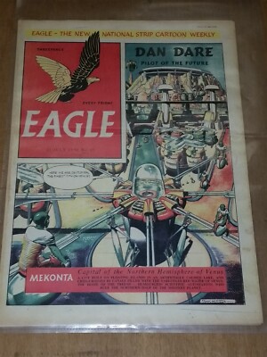 EAGLE #15 21ST JULY 1950 DAN DARE BRITISH WEEKLY COMIC (A)