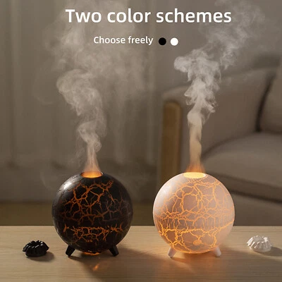 MARKENLOS Simulierte Flamme Luftbefeuchter Aroma Diffuser Zerstäubte Therapie Öl Diffusor