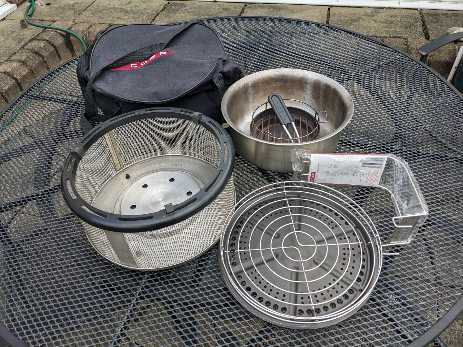 Cobb Premier Charcoal Barbecue Grill and Carry Bag eBay