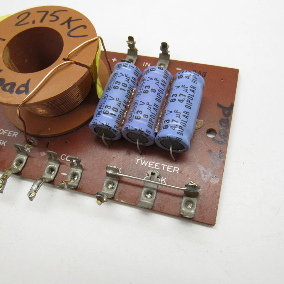 RadioShack Realistic 2-Way Crossover Network 40-1296A Tweeter Woofer - Image 3 of 4