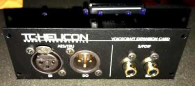 TC Electronics VoiceCraft Human Voice Modeling Card, VoicePrism Vocal Processor