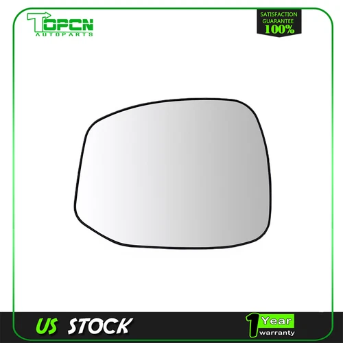 Power Glass Mirror Left Driver Side For 2012 2013 Honda Civic Coupe Sedan