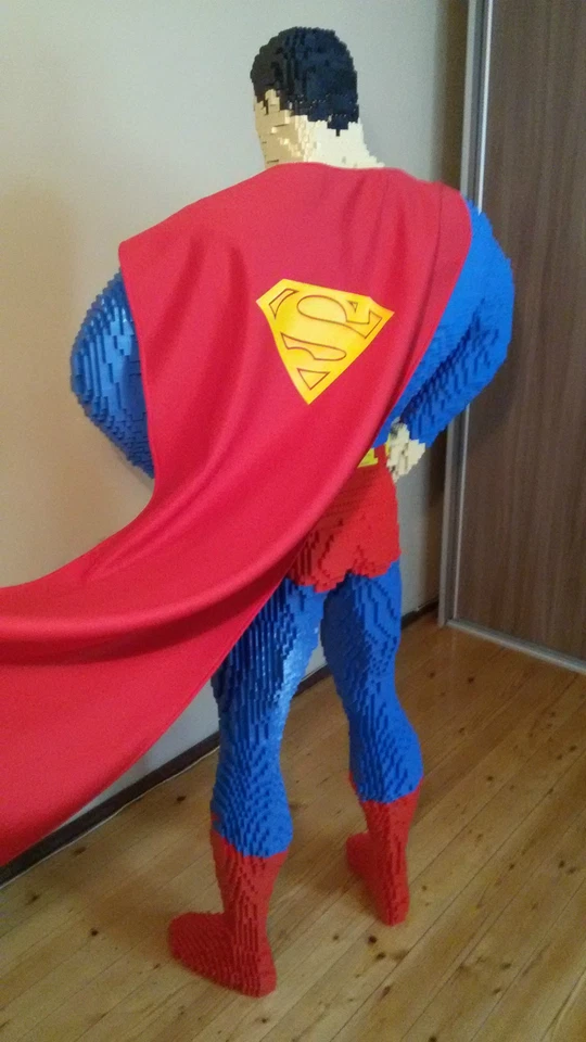 LEGO Superman Life-size Statue building instructions INSTRUCTIONS ONLY NO BRICKS - Image 3 of 4