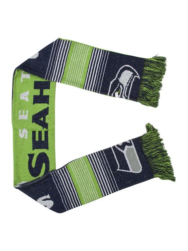 Bufanda reversible con logotipo dividido - Seattle Seahawks - Imagen 4 de 4