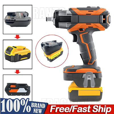 Battery Adapter for Dewalt 20V Li-ion Battery Convert To for Ridgid for AEG 18V
