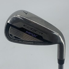 Cobra Max Tecflo Single 7 Iron Seniors White Tie X4 Graphite Shaft RH