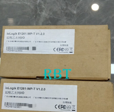 MOXA ioLogik E1261-WP-T V1.2.0 emote Ethernet I/O Module brand new