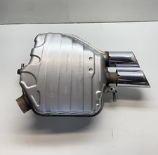 13-16 AUDI B8 A4 QUATTRO FULL REAR LEFT SECTION EXHAUST PIPE MUFFLER OEM