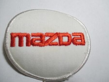 Mazda Patch Auto Sportscar Hot Rod Transportation Ride Vintage Original NOS