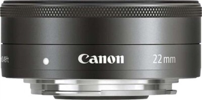 Canon EF-M Objektiv 22 mm f/2 STM schwarz gebraucht