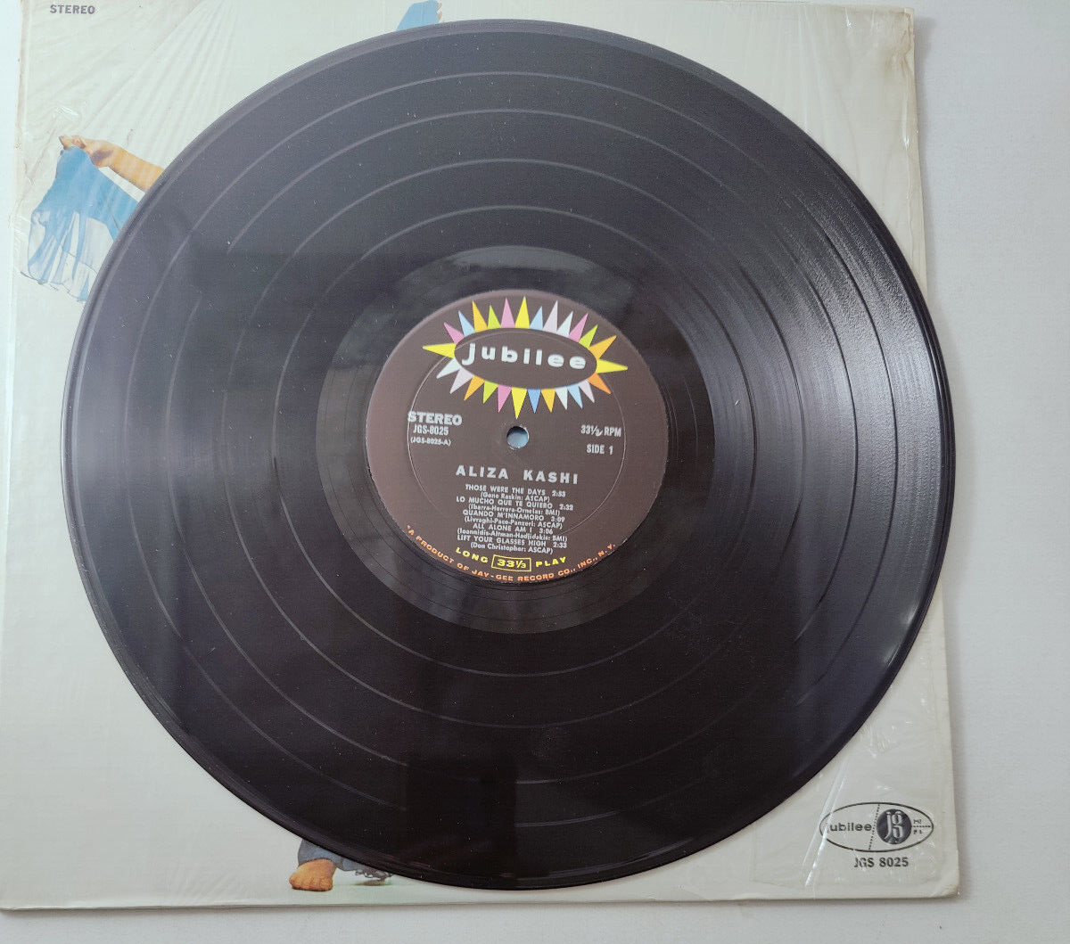 Aliza Kashi - Those Were The Days Jubilee 8025 Promo [LP VINYL] G+